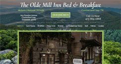 Desktop Screenshot of oldemillinnbnb.com